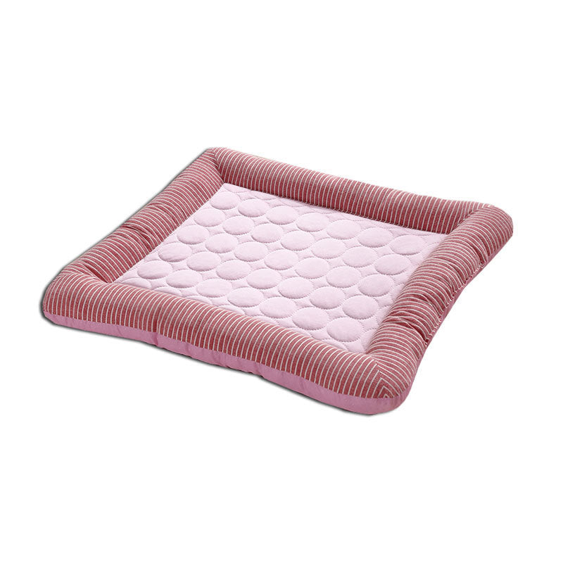 Pet Cooling Pad Bed For Dogs Cats Puppy Kitten, Cool Mat Pet Blanket, Ice Silk Material Soft For Summer Sleeping, Breathable