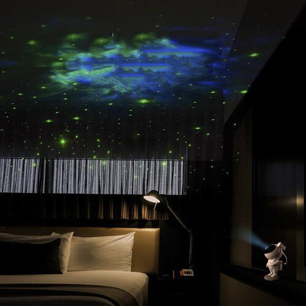 Creative Astronaut Starry Sky Projector,Galaxy Nightlight Projector USB,Atmospher Starry Sky Bedroom