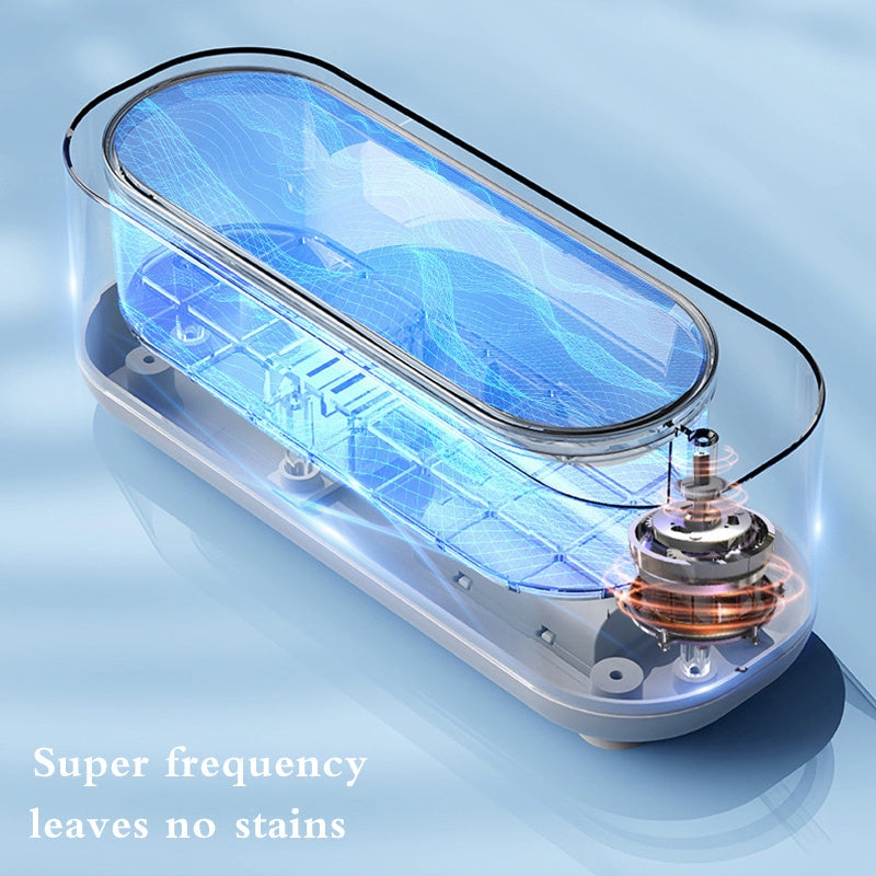 Ultra Powerful Ultrasonic Cleaner, High Frequency Ultrasonic Cleaning Machine, Vibration Wash Cleaner, For Sparkling Clean Jewelry, Glasses,Watches