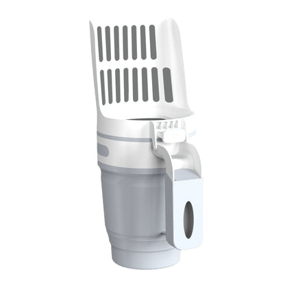 Widen Cat Litter Shovel Scoop With Refill Bags, Litter Box Self Cleaning Cat Waste Bin System