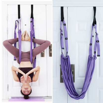 FlexSwing Hip Stretch Belt,Door Anchor Yoga Sling