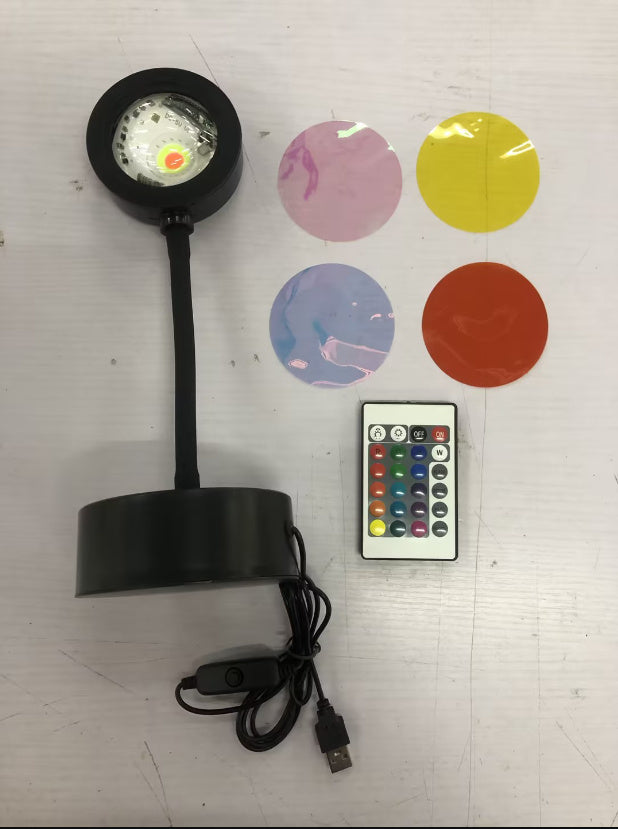 HorizonGlow Sunset Lamp,Wall Projection Mood Lighting Decor