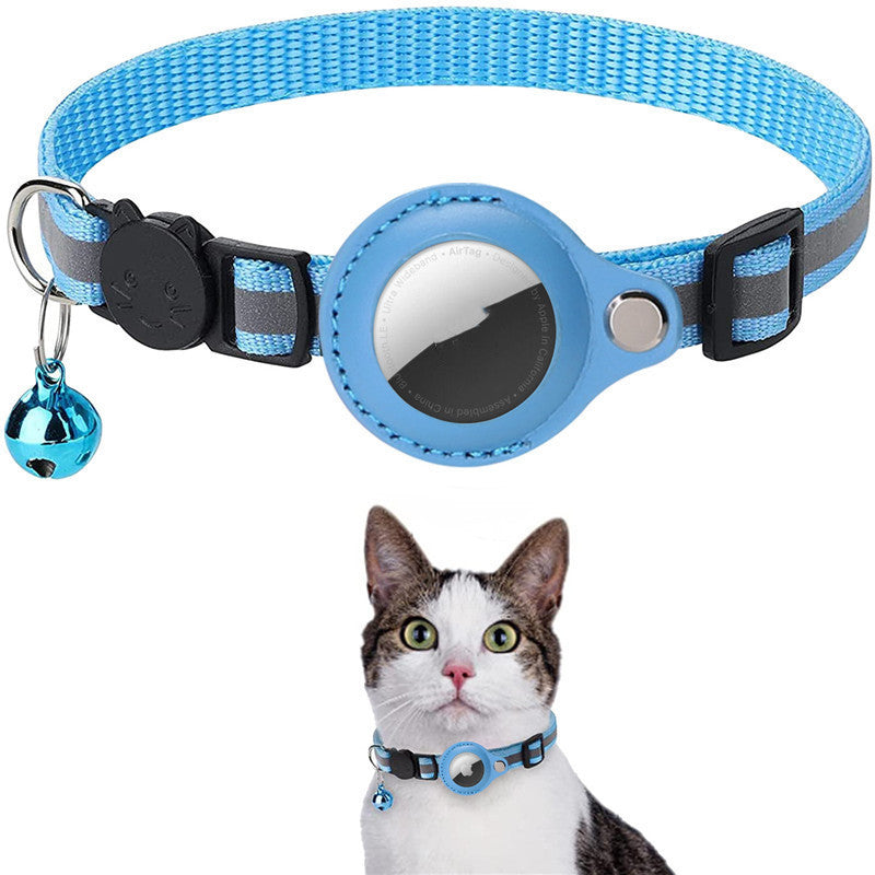 TrackSafe Reflective Airtag Cat And Dog Collar