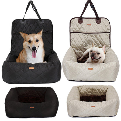 All Season Pet Car Seat Multi Purpose Dog Bed