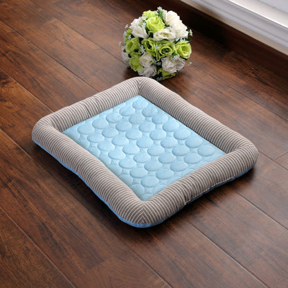 Pet Cooling Pad Bed For Dogs Cats Puppy Kitten, Cool Mat Pet Blanket, Ice Silk Material Soft For Summer Sleeping, Breathable