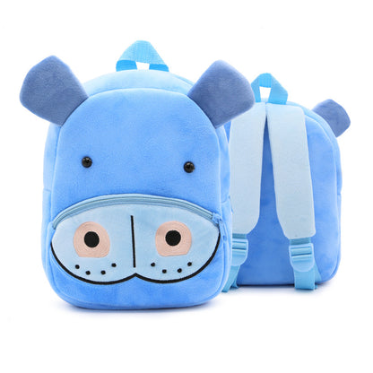 Cute Plush Backpack,Cartoon Animal School Bag,Lightweight Kids' Toy Backpack for Kindergarten