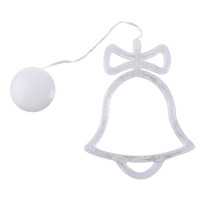 Battery Powered LED Window Lights,Suction Cup Christmas Figure Lamps