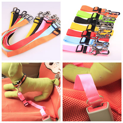 Adjustable Vehicle Pet Seatbelt Tether