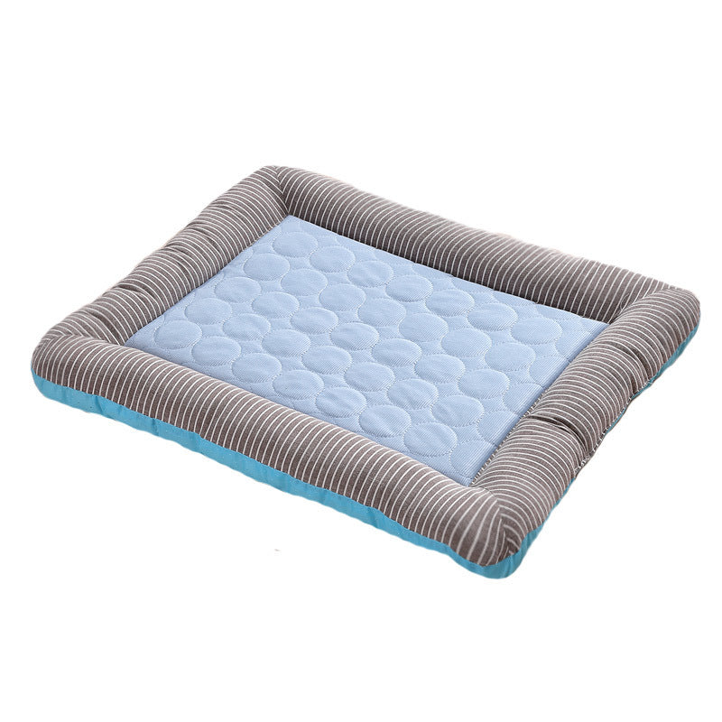 Pet Cooling Pad Bed For Dogs Cats Puppy Kitten, Cool Mat Pet Blanket, Ice Silk Material Soft For Summer Sleeping, Breathable