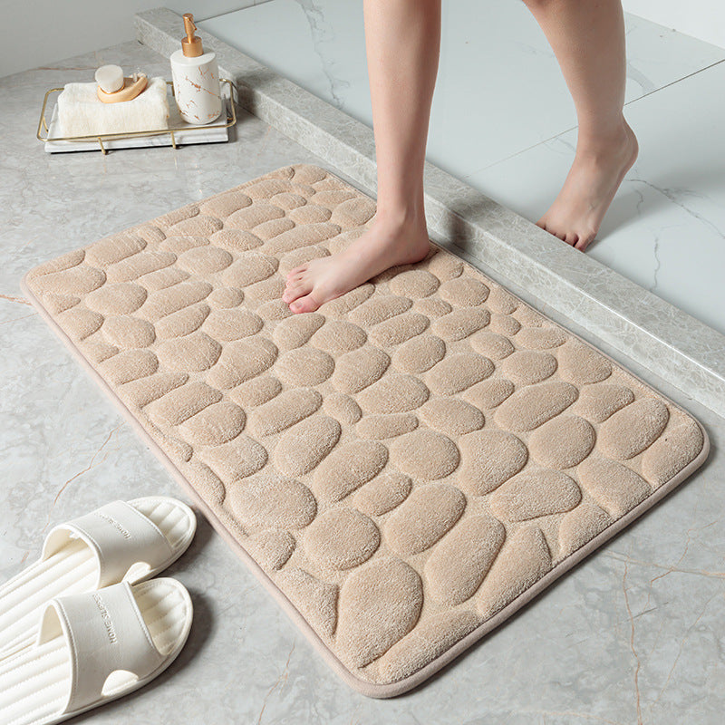 CloudStep Pebble Stone Bath Mat