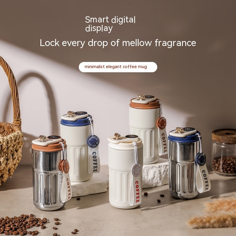 Smart Digital Temperature Display Thermos Bottle