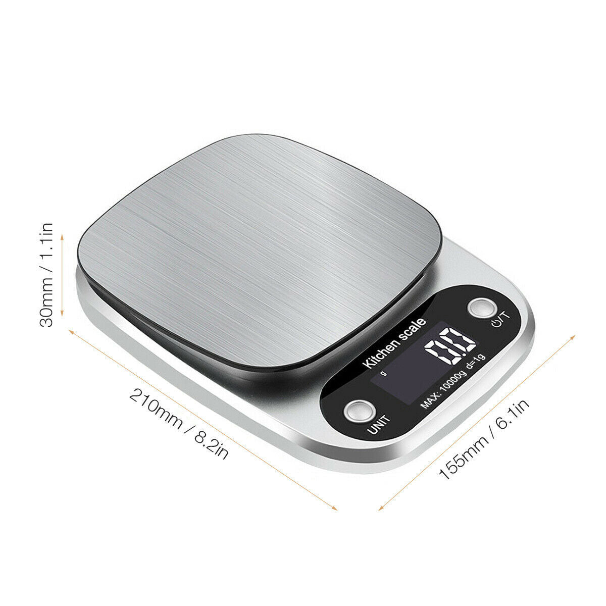 Precision Digital Kitchen Food Scale