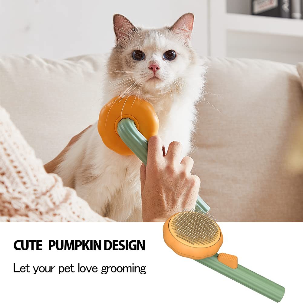 Self Cleaning Pet Grooming Slicker Brush