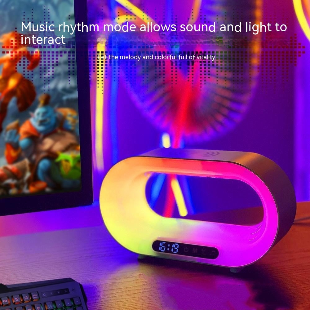 Smart RGB Wireless Charging Alarm Clock
