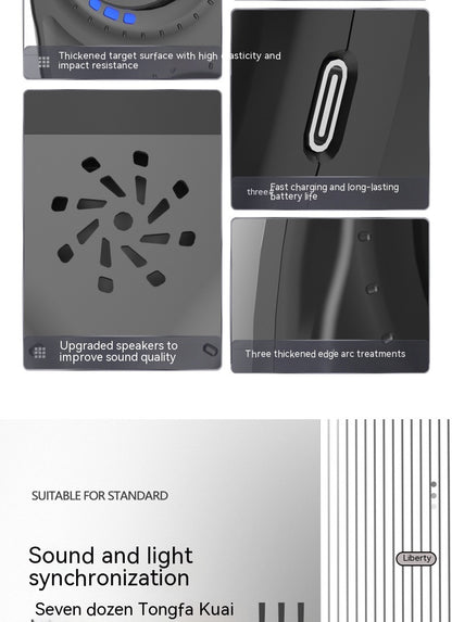 StrikeBeat Interactive Boxing Target,LED Reaction Training Pad