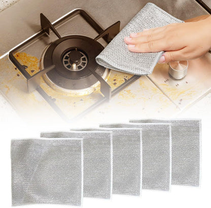 Non Scratch Metal Wire Dishwashing Cloth