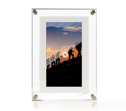 Vertical Acrylic Digital Photo Frame