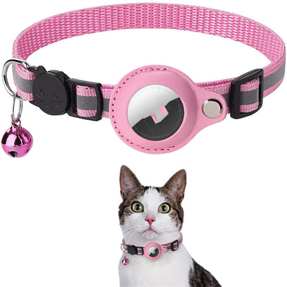 TrackSafe Reflective Airtag Cat And Dog Collar