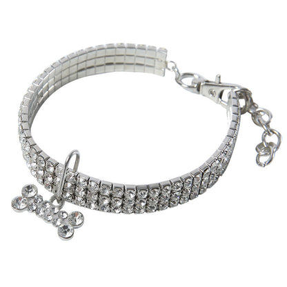 GlimmerPetz Crystal Rhinestone Collar