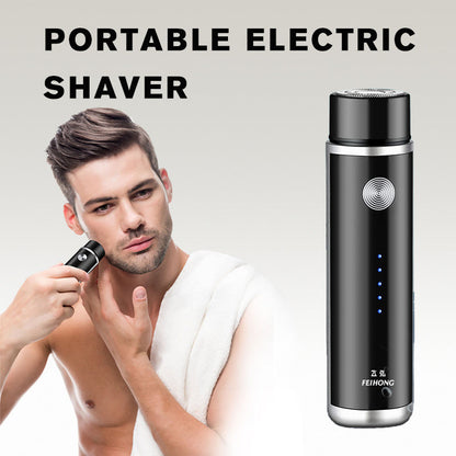 Mini Electric Shaver, Portable And Rechargeable For Men Smooth, Fast And Painless Shaving