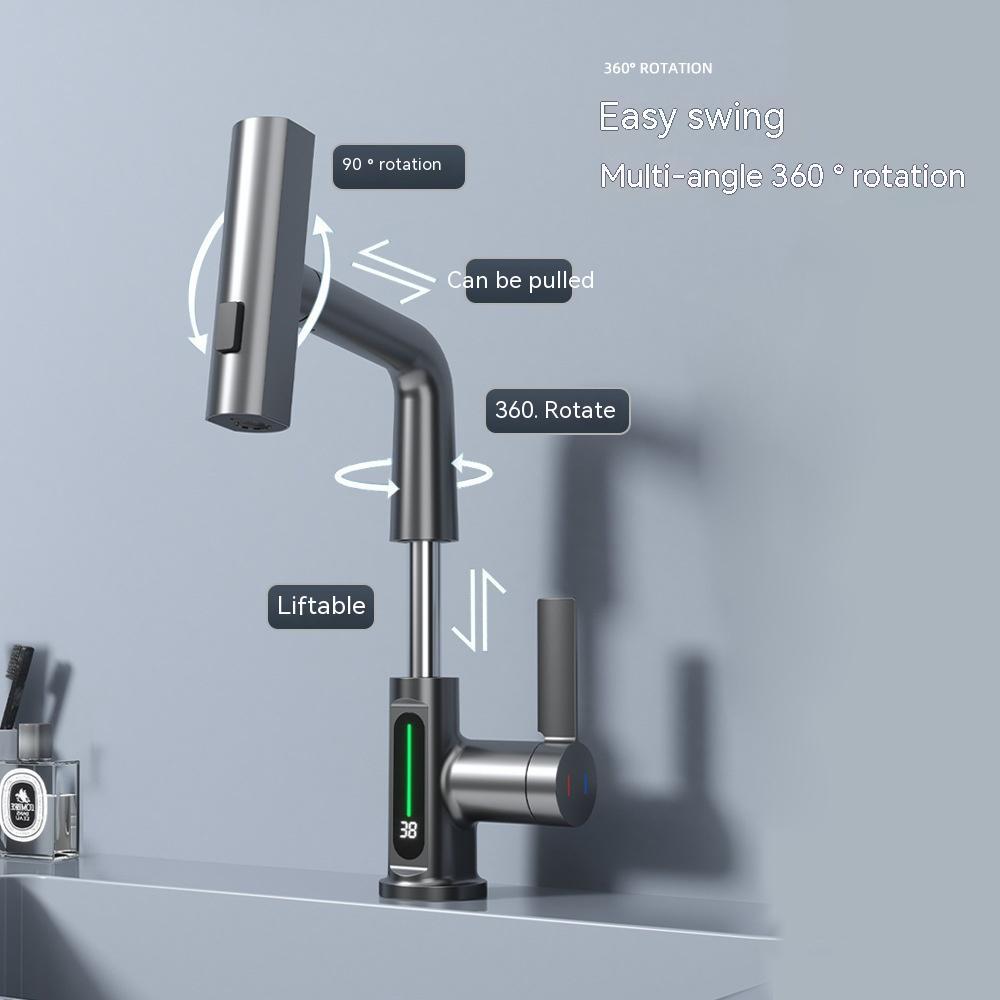 Digital Display Temperature Smart Faucet