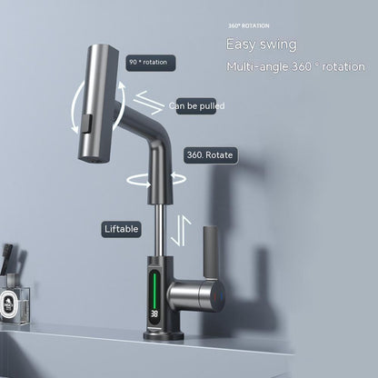 Digital Display Temperature Smart Faucet