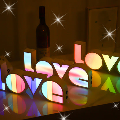 LED LOVE Light,Romantic Decoration Lamp