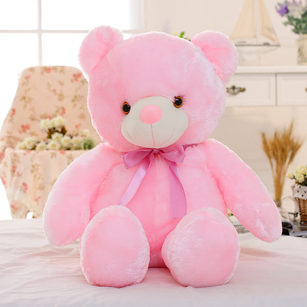 Creative Light Up LED Teddy Bear,Colorful Glowing,Magical LED Teddy Toy