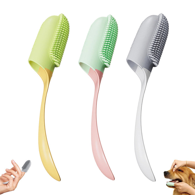 DentaFresh Silicone Finger Toothbrush for Pets