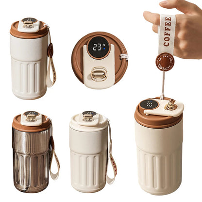 Smart Digital Temperature Display Thermos Bottle