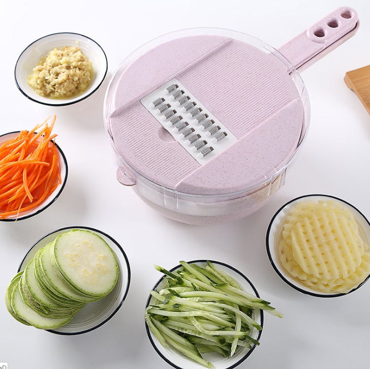 8 In 1 Mandoline Slicer Vegetable,Slicer,Peeler With Strainer,Vegetable Cutter Kitchen