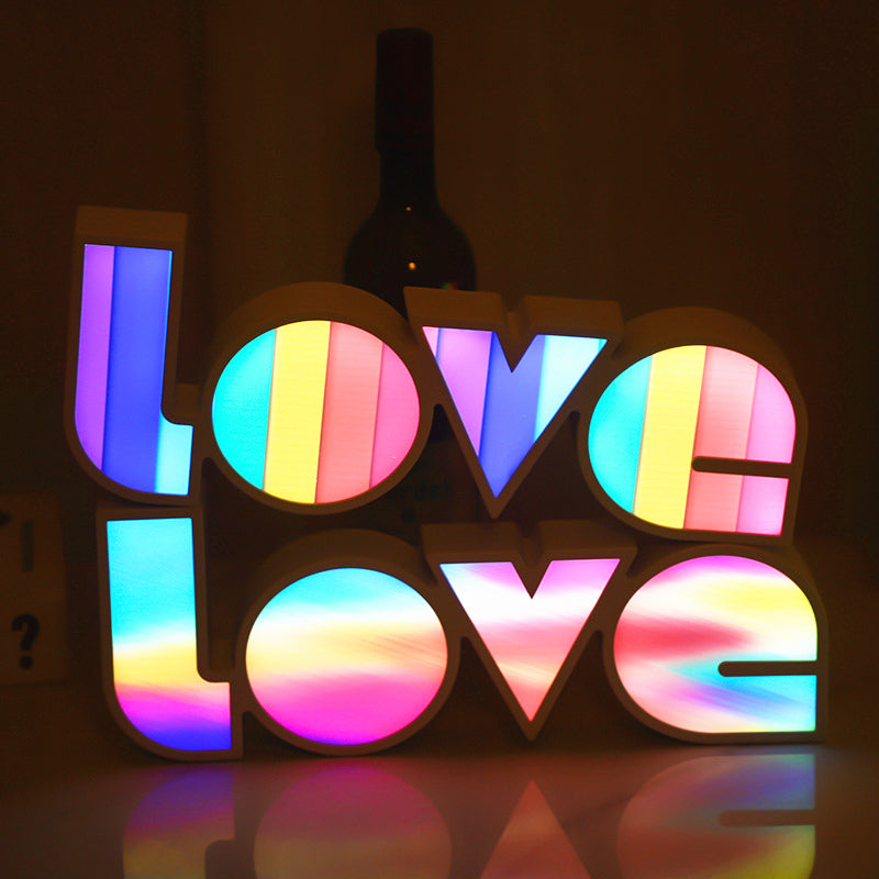 LED LOVE Light,Romantic Decoration Lamp