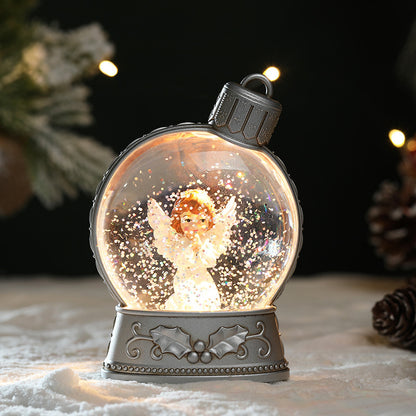 LED Flat Frame Lights,Battery Powered Christmas Scene Decor