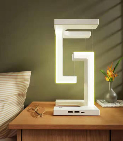 Magnetic Levitation Wireless Charging Lamp