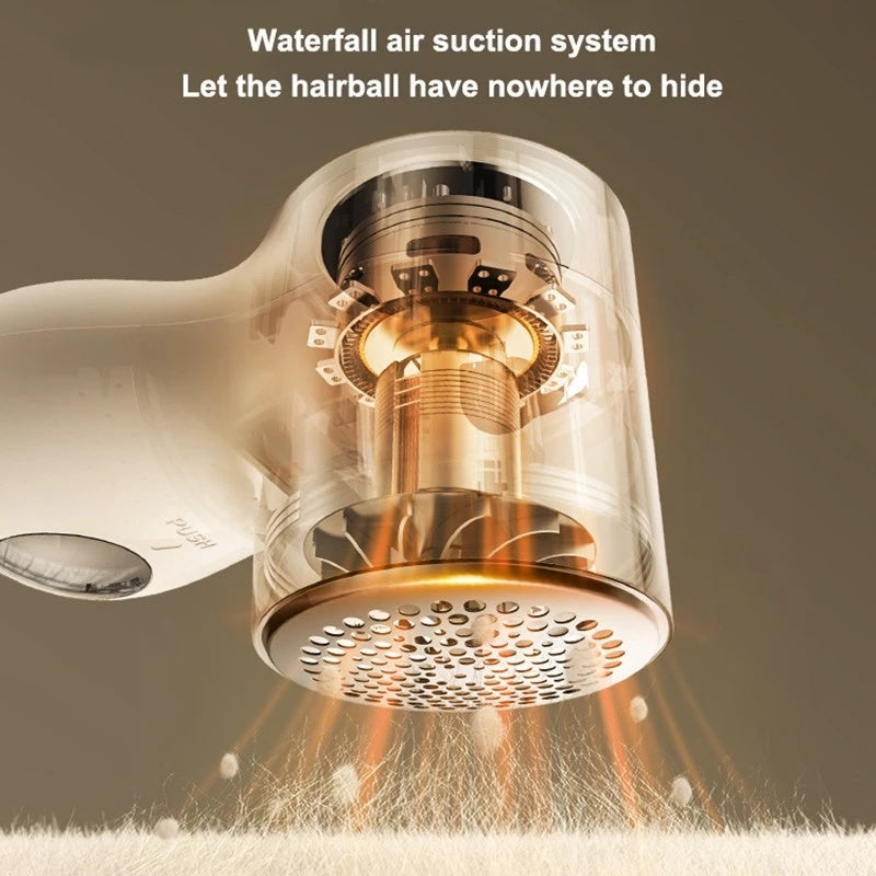 New Lint Remover Electric Hairball Trimmer,Smart LED Digital Display,USB Charging Portable,Professional Fast Household