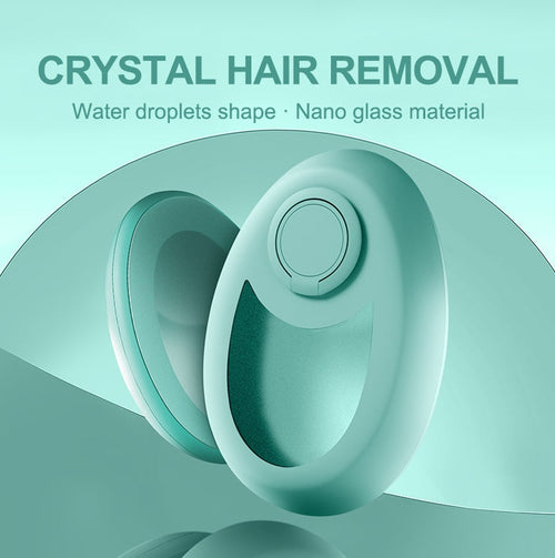 CJEER Upgraded Crystal Hair Removal Magic Crystal Hair Eraser For Women And Men, Physical Exfoliating Tool Painless Hair Eraser Removal Tool
