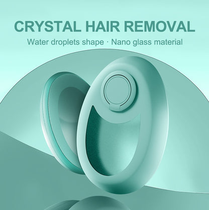 CJEER Crystal Hair Removal Eraser,Reusable Painless Exfoliating Tool
