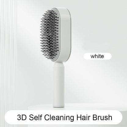 Self Cleaning Hair Brush For Women,3D Air Cushion Hair Brush,Scalp massage and pain-free styling,
Anti-Static Hairbrush