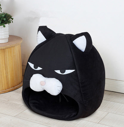 Cozy Cat Cave Bed House