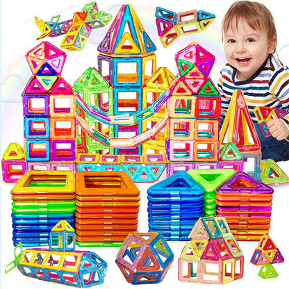 Magnetic Building Blocks DIY,Magnets Toys For Kids Designer, Construction Set For Children Toys