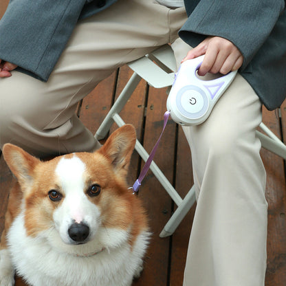 TracTrek Retractable Dog Leash Collar