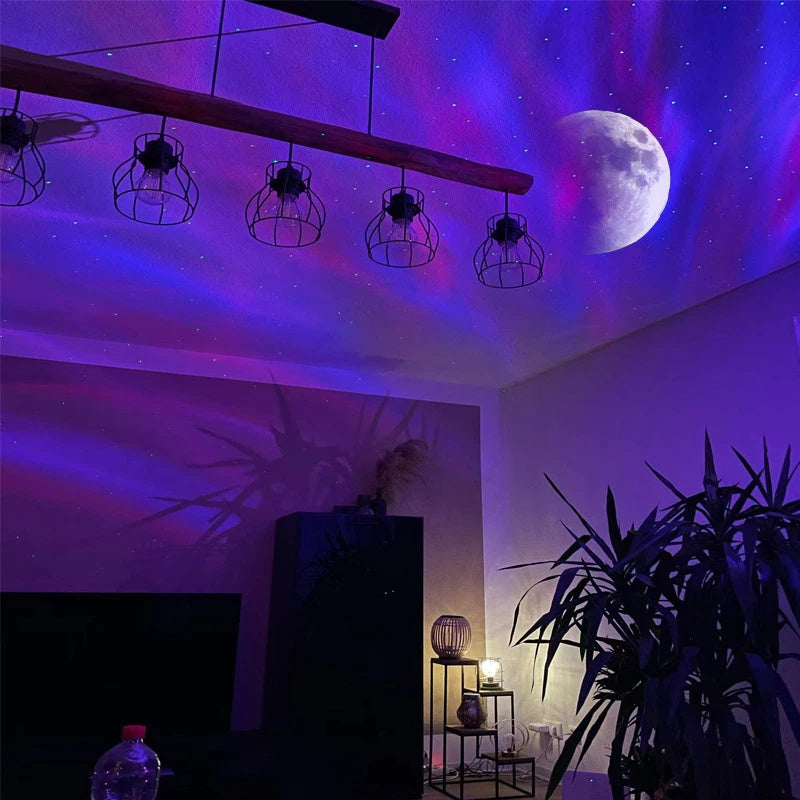 AuroraSky Galaxy Projector,Northern Lights Star Moon Night Lamp