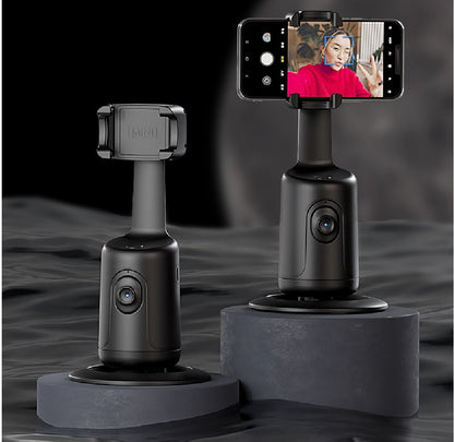 AI Smart Face Tracking Gimbal,Auto Phone Stabilizer Tripod
