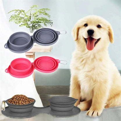 Portable Collapsible Pet Travel Bowl
