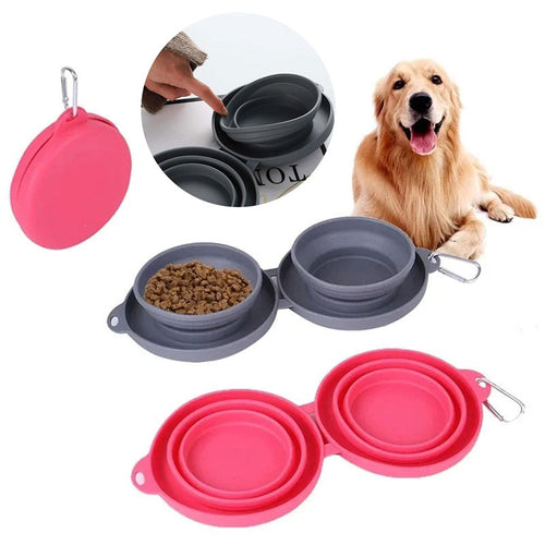 Portable Collapsible Pet Travel Bowl