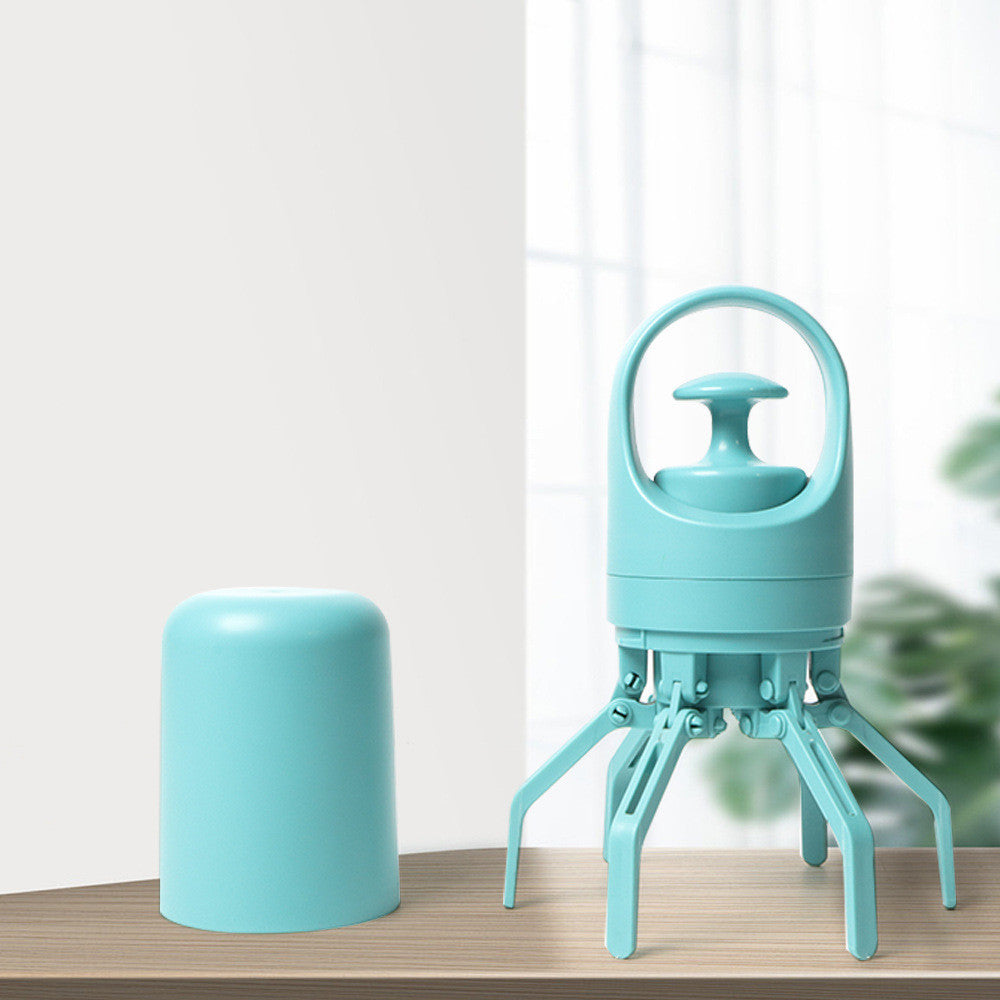 Portable Lightweight Dog Pooper Scooper With Built In Poop Bag, Dispenser Eight Claw Shovel For Pet, Toilet Picker Pet Products