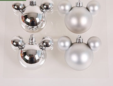 Assorted Christmas Ornament Set,Reindeer Ball Star Collection