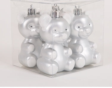 Assorted Christmas Ornament Set,Reindeer Ball Star Collection