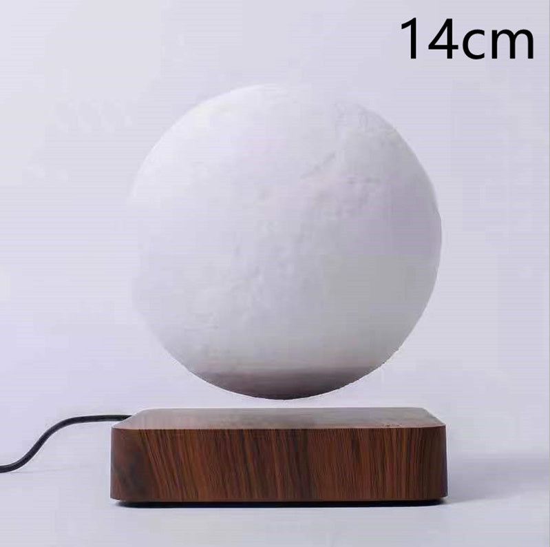 Magnetic Levitation Moon Lamp,Table Moon Light 3D Printing Planet,Night Light Magnetic Levitation