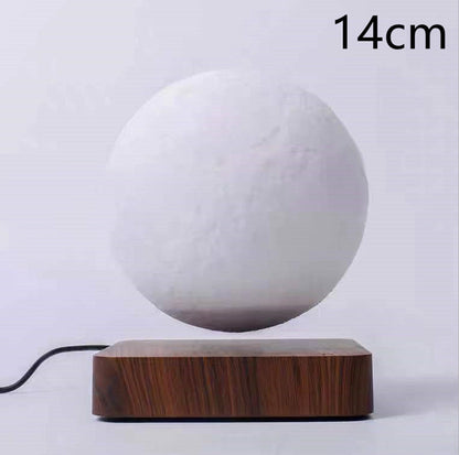 Magnetic Levitation Moon Lamp,Table Moon Light 3D Printing Planet,Night Light Magnetic Levitation